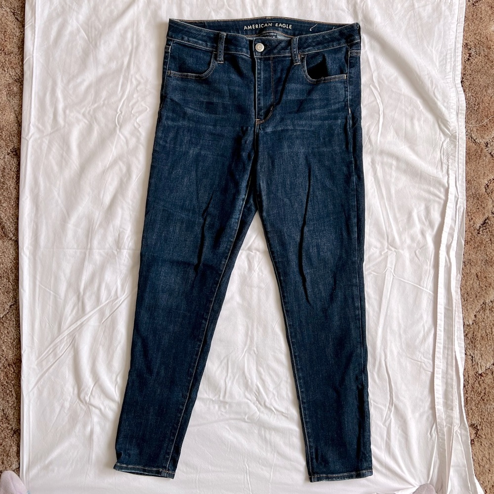American eagle high rise jegging size 14